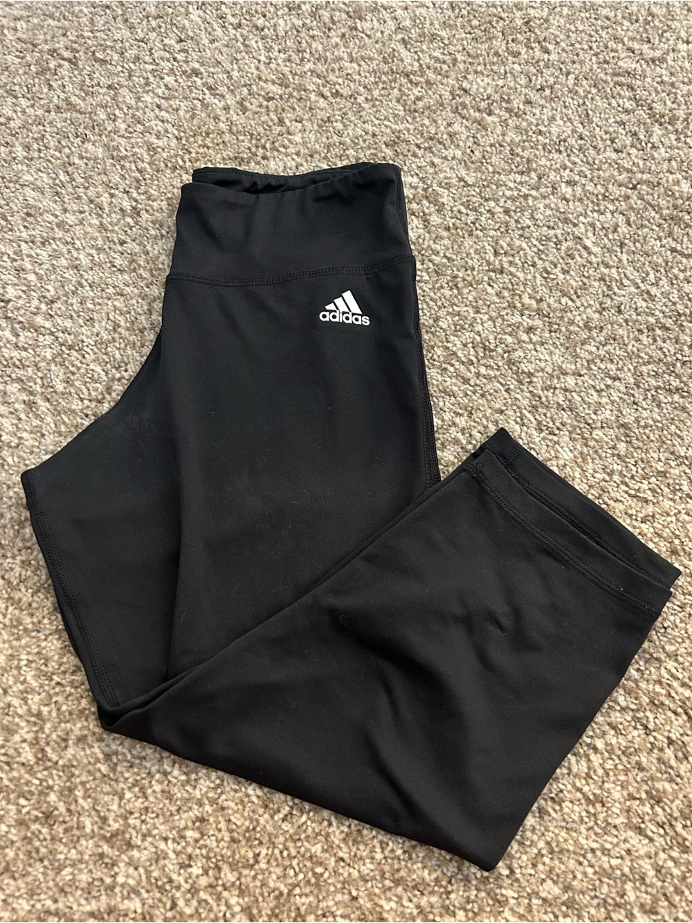 Adidas Black Climalite Capri Leggings